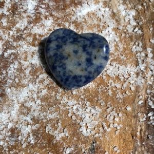 Healing Stones Crystal Sodalith Heart
